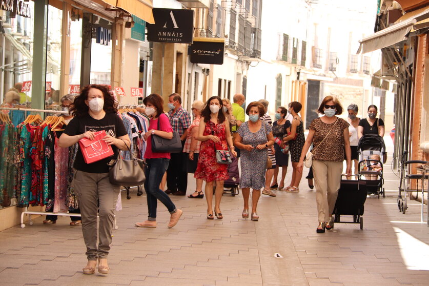 Comercio al aire libre en Manzanares