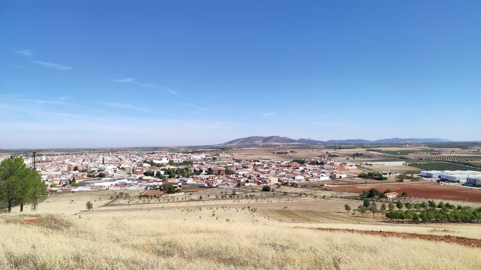 Visión de Valdepeñas desde el cerro de San Blas