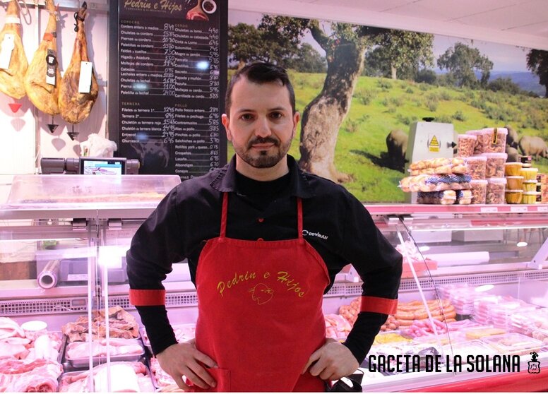 Manuel Flores, encargado de la tienda de Pedrín e Hijos en la calle Carrera