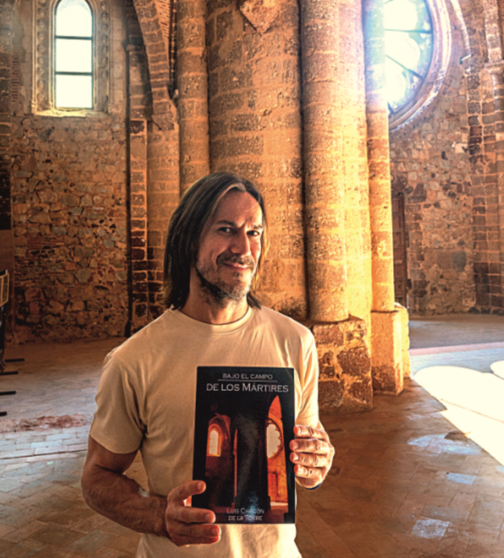 Luis Chacón en el castillo Calatrava la Nueva