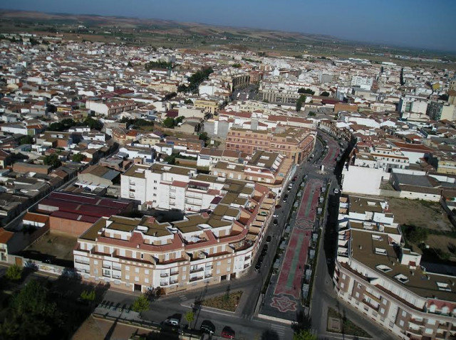 Valdepeñas aérea