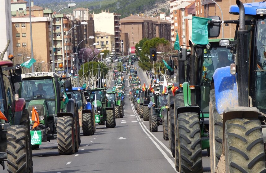 Archivo ASAJA Tractorada