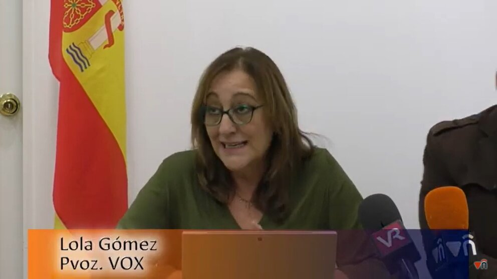 Lola Gómez portavoz municipal de VOX