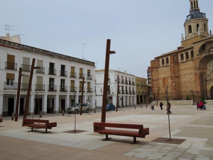 Plaza de la Constitución en Manzanares