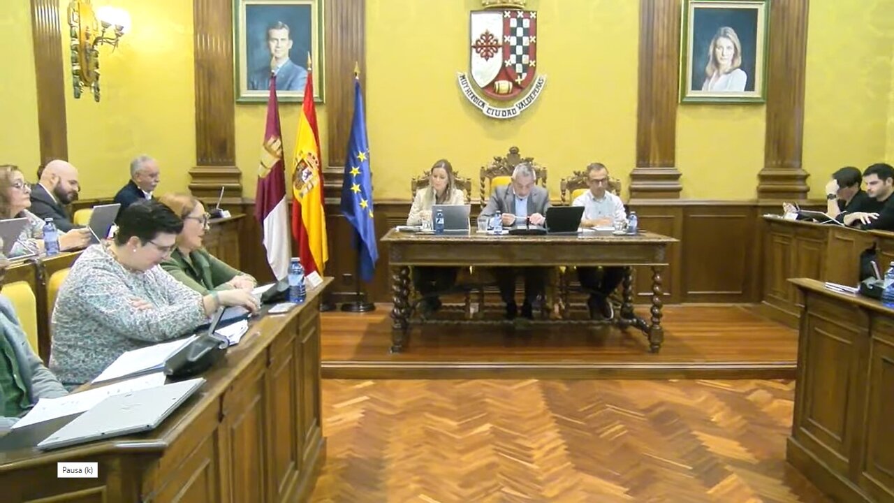 Reunión del Pleno Municipal hoy 4 de noviembre